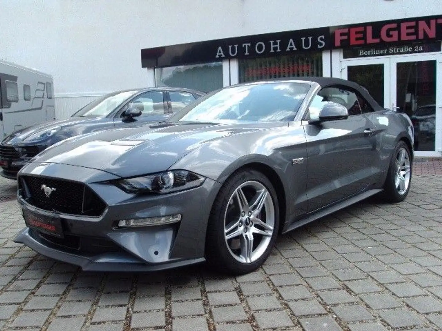 Ford Mustang 5.0 Ti-VCT V8 GT Auto Gris - 1