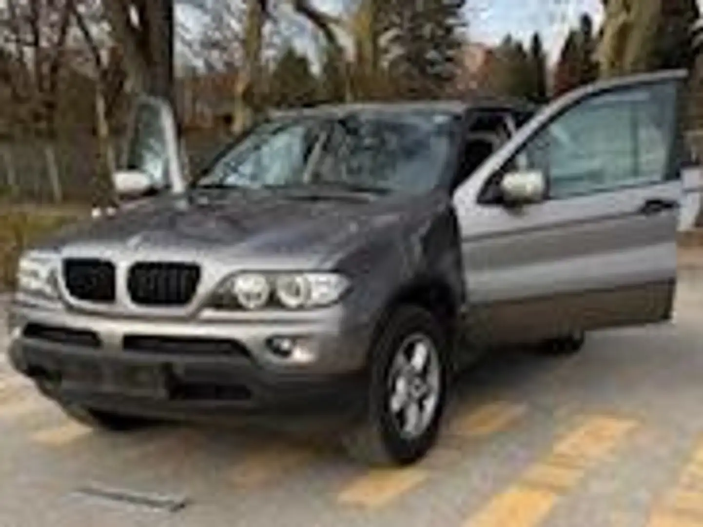 BMW X5 3.0d Vollleder, Allrad, Topzustand Grau - 2