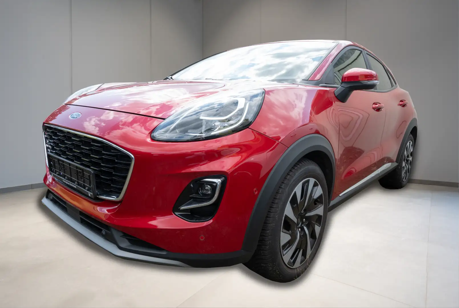 Ford Puma Titanium 1.0 EcoBoost Mild Hybrid 125 Rouge - 1