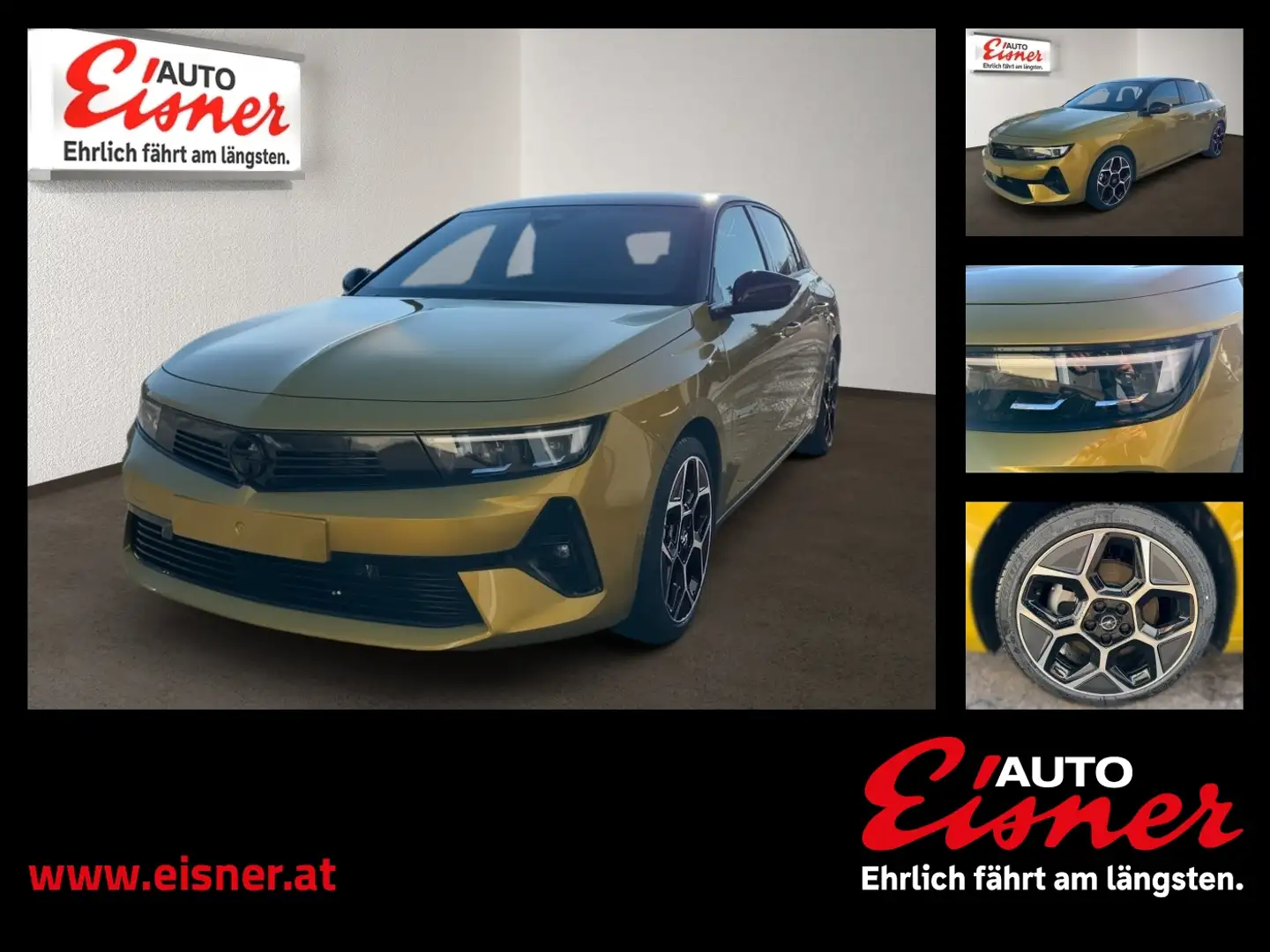 Opel Astra GS PHEV Gelb - 1