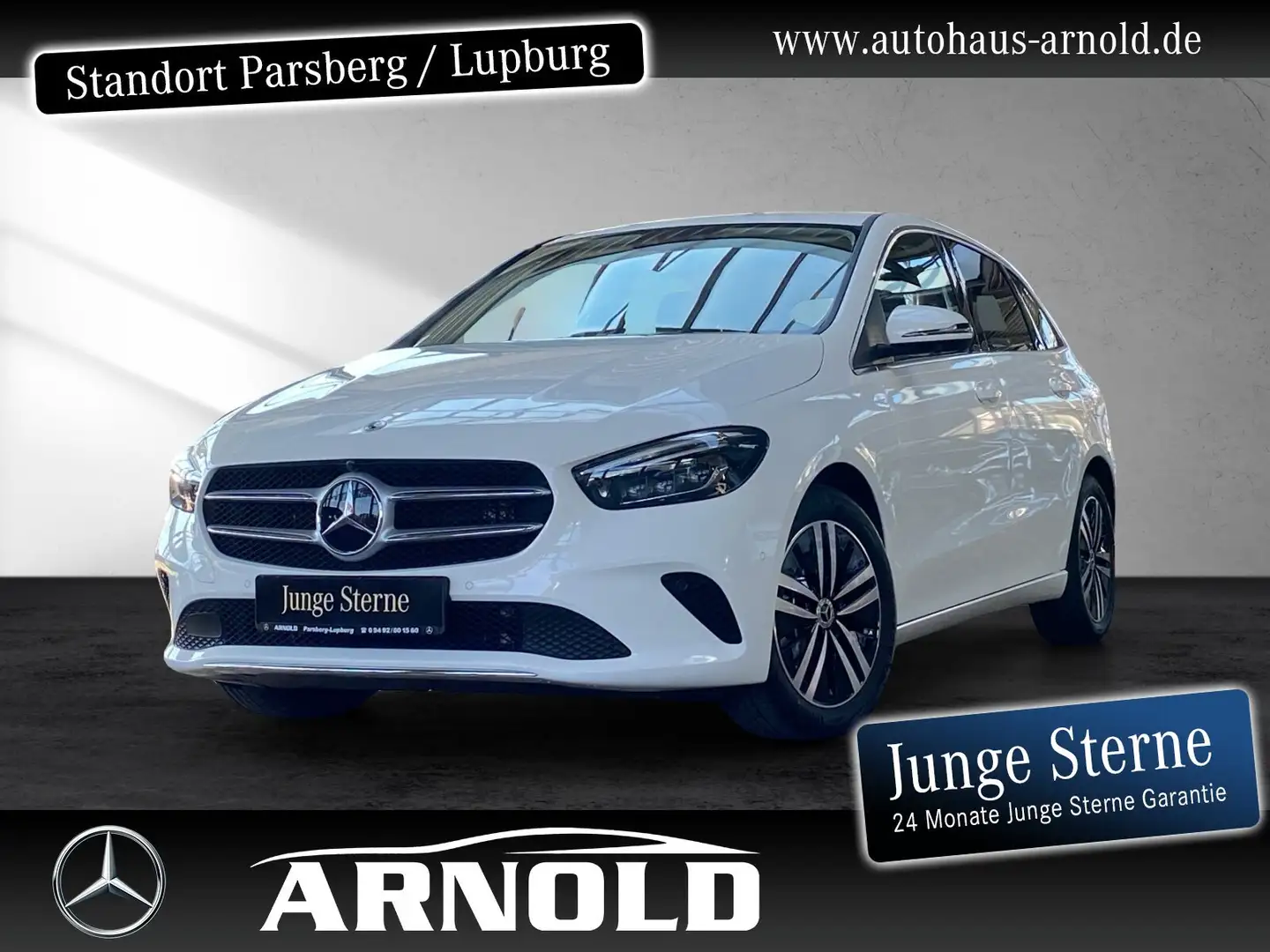 Mercedes-Benz B 250 B 250 e Progressive MULTIB Totw 360° el-Klappe Weiß - 1