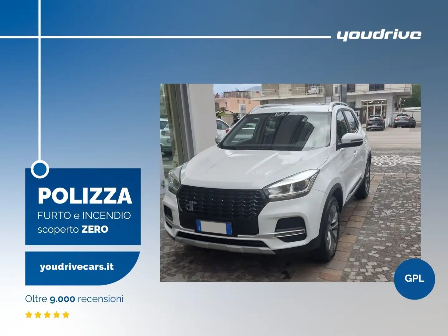 DR Automobiles DR4.0 1.5 Bi-Fuel GPL KM 14.100 Blanc - 1