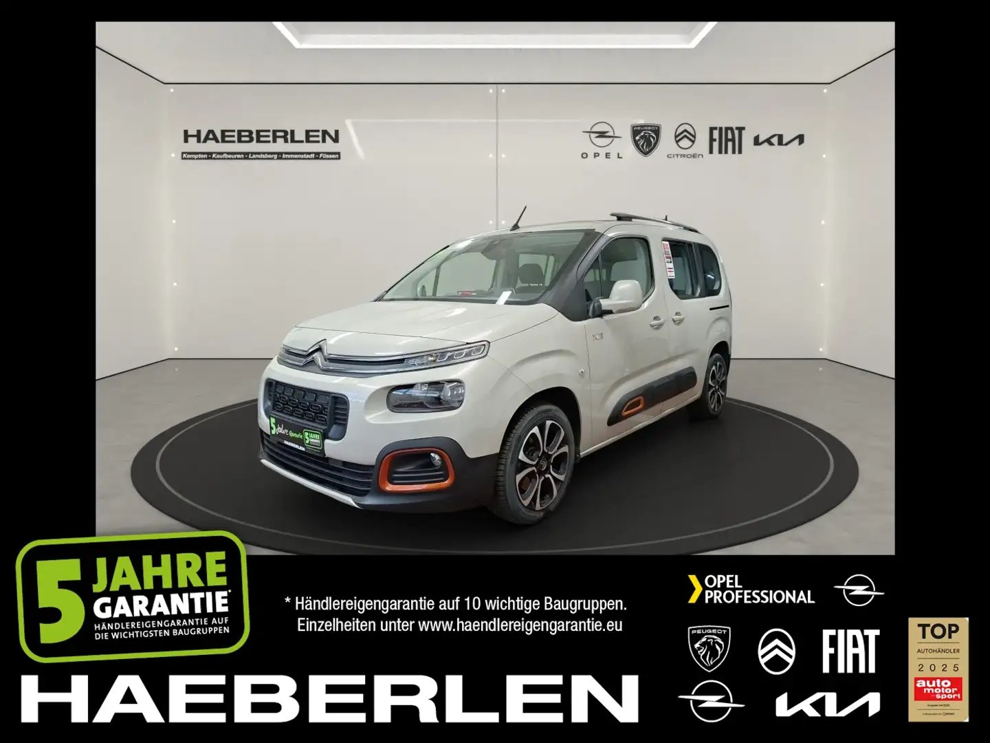 Citroen Berlingo 1.5 BlueHDi 130 FAP Feel M Grey - 1