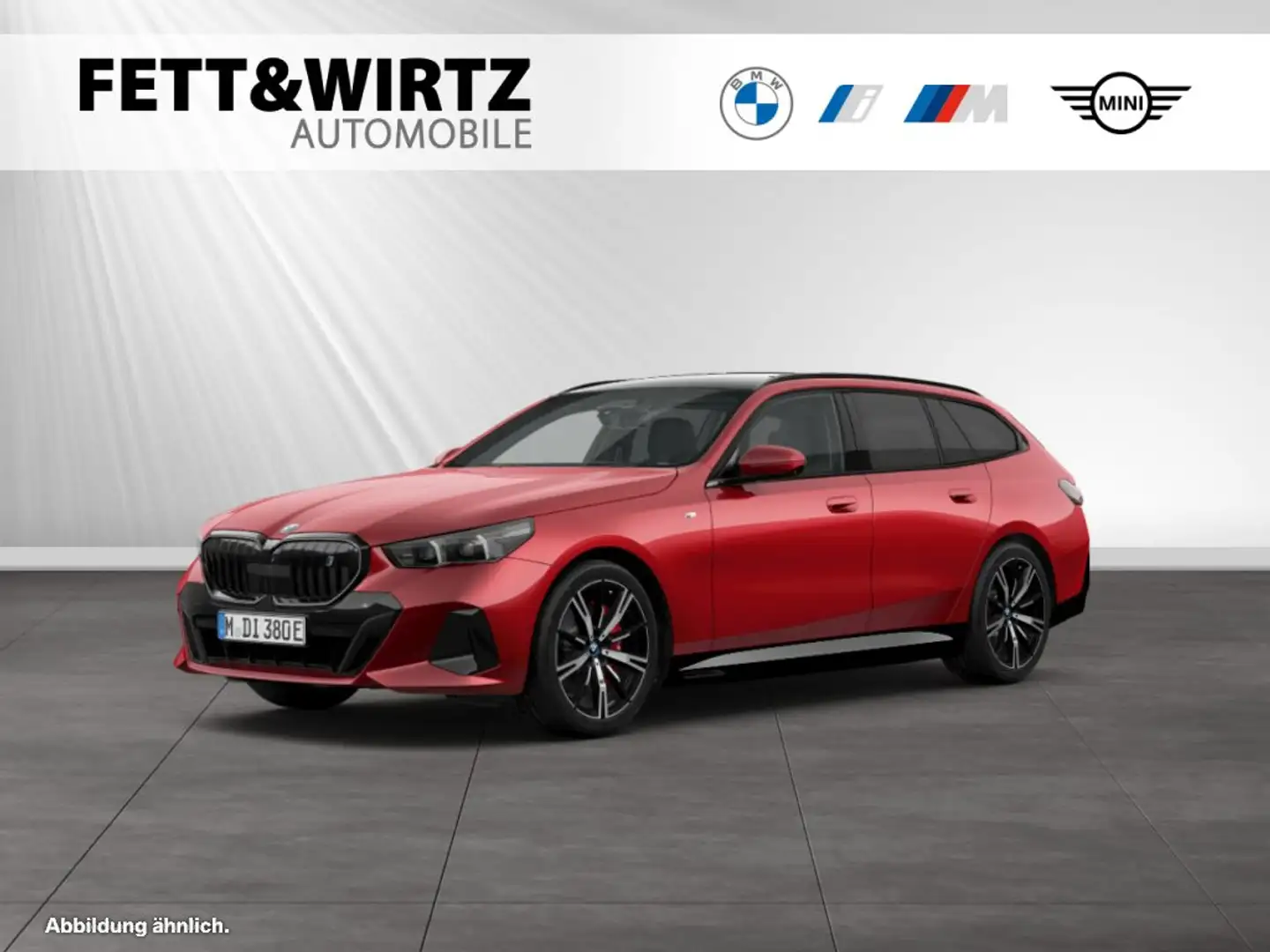 BMW i5 eDrive40 Touring Lr. 486,- br. o.Anz. 24Mon/5`Km p Rot - 1
