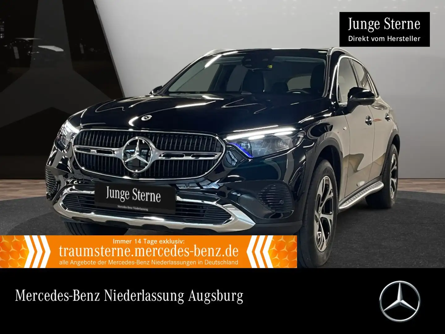 Mercedes-Benz GLC 300 de 4M AVANTG+360+AHK+KEYLESS+9G Noir - 1