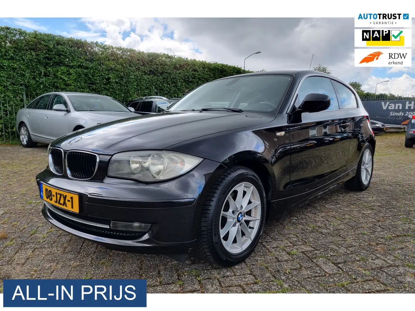 BMW 116 1-serie 116i Business Line ✅NETTE AUTO ✅NIEUWE APK Noir - 1