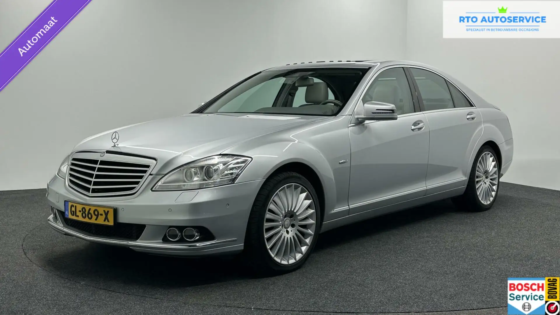 Mercedes-Benz S 350 CDI BlueTEC Lang Prestige LEER Grijs - 1