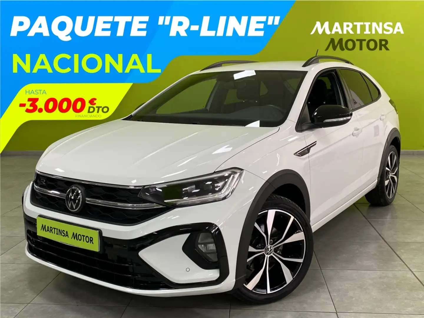 Volkswagen Taigo 1.0 TSI R-Line DSG 81kW Blanco - 1