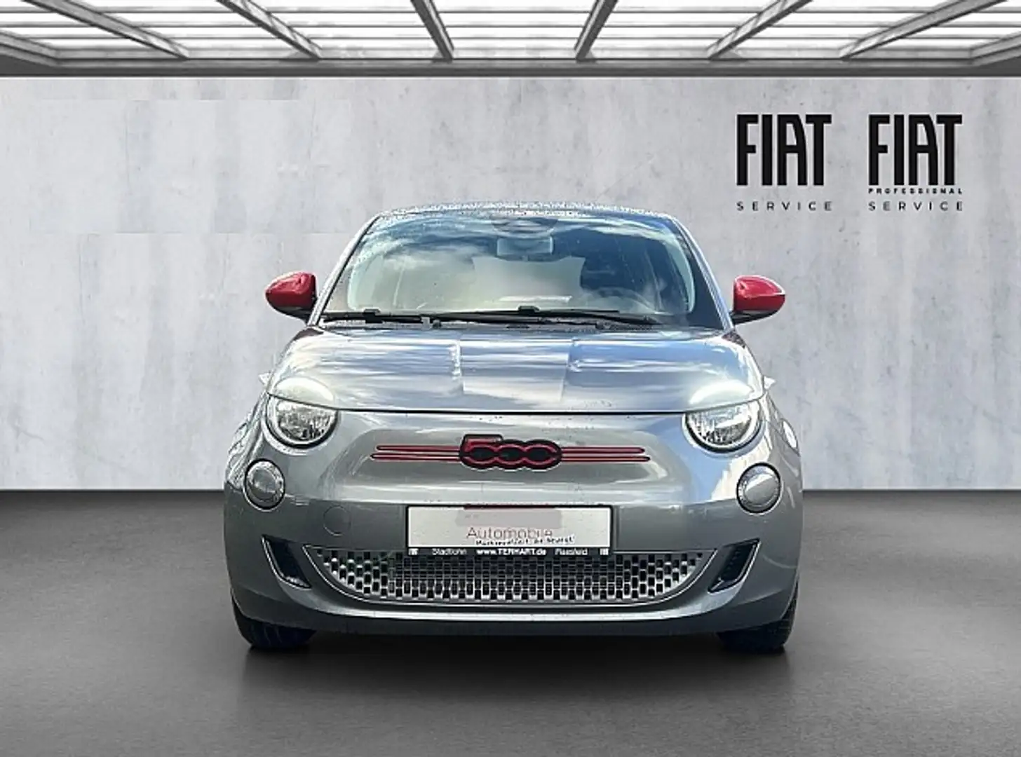 Fiat 500e 500 Elektro Red Edition 42 kWh Gris - 2
