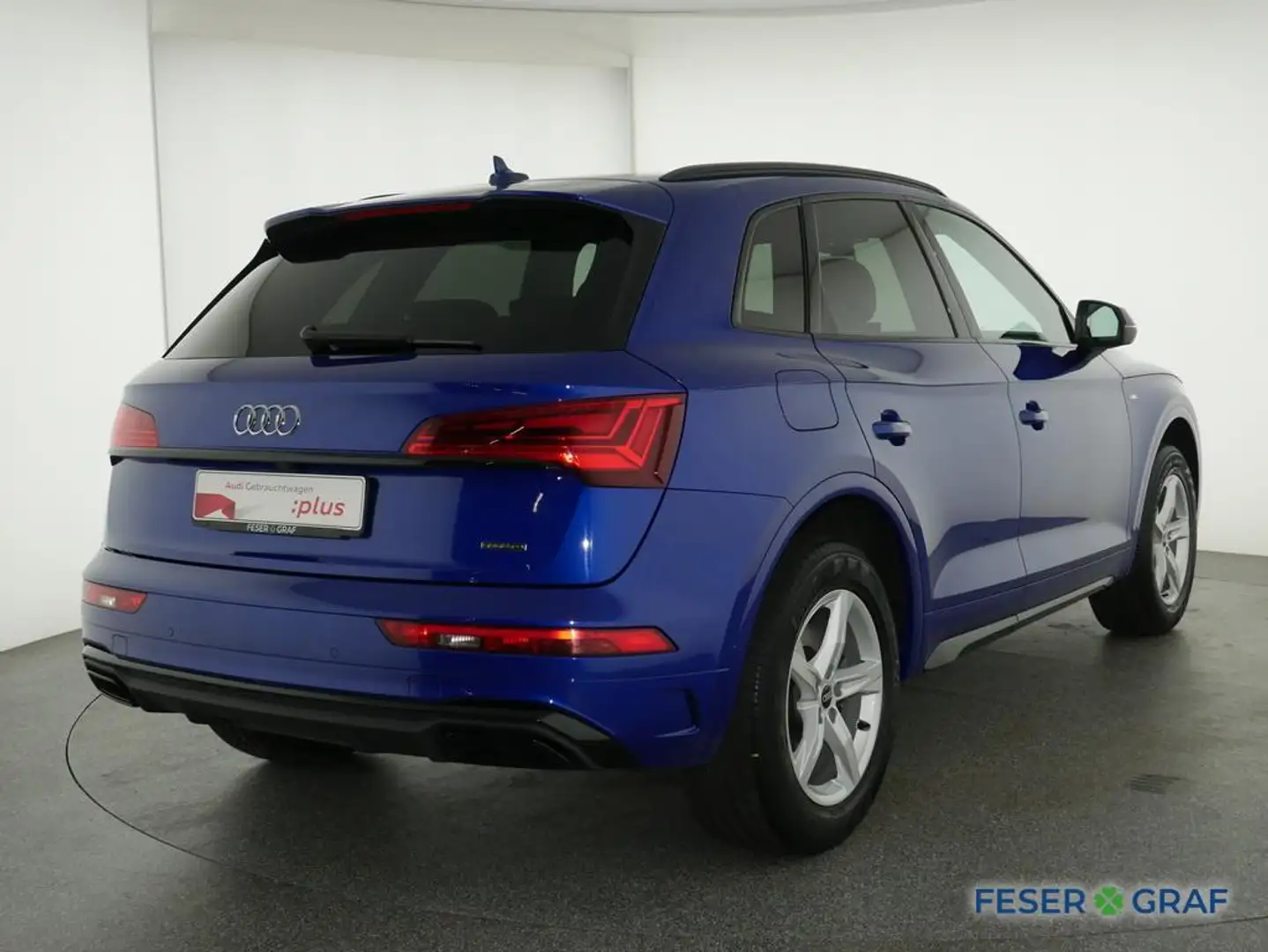 Audi Q5 40 TDI S line quattro S tronic Virt. Cocpit/ AHK/ Bleu - 2