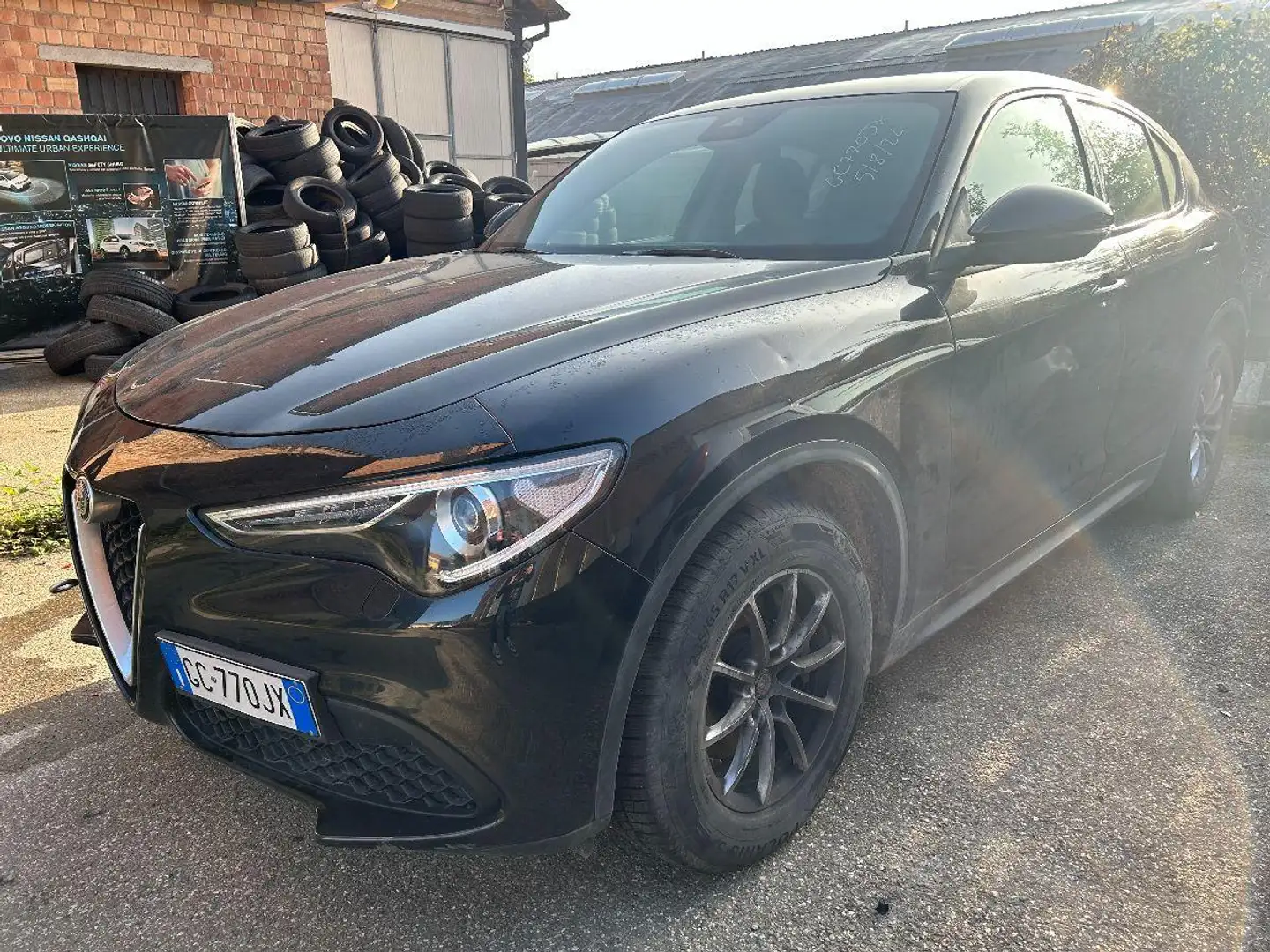 Alfa Romeo Stelvio 2.2 T.diesel 190 CV AT8 Q4 Bus. Schwarz - 2