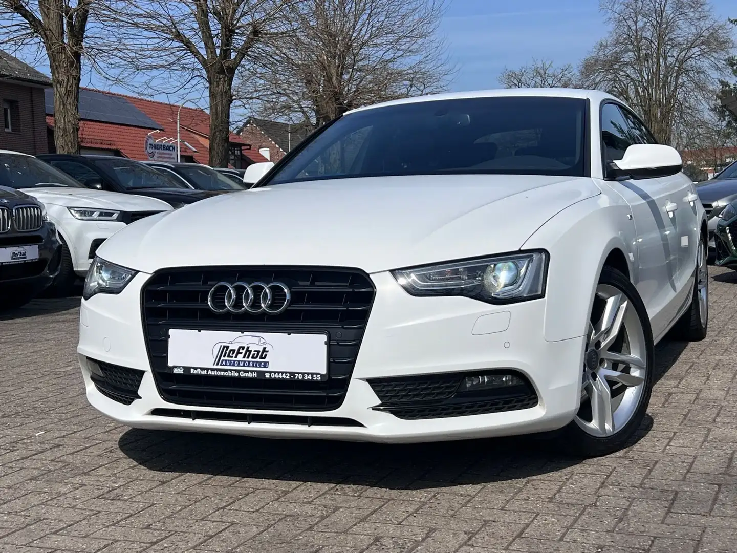 Audi A5 Sportback 1.8 TFSI*PDC*NAVI*SHZ*S-LINE* Weiß - 1