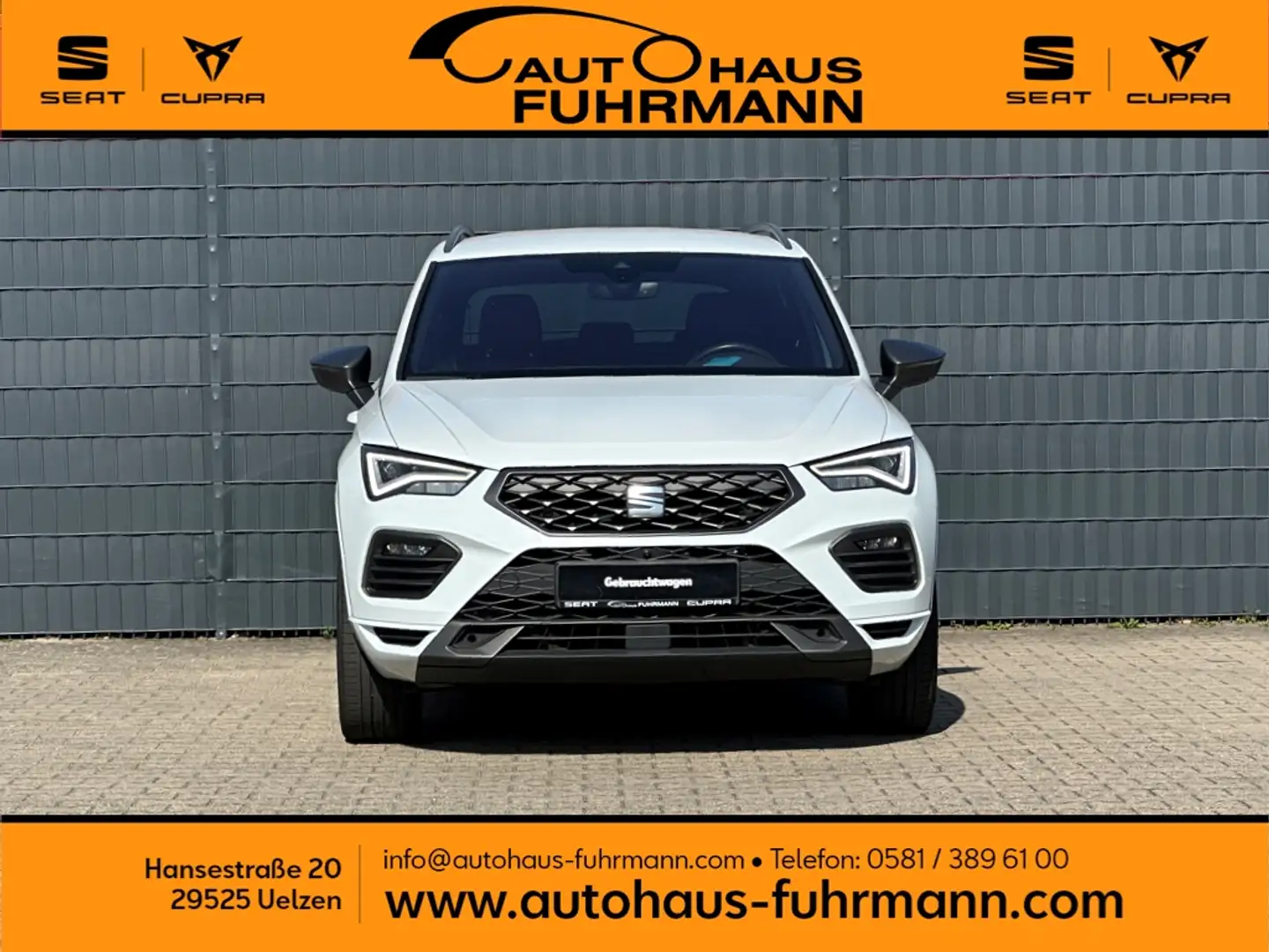 SEAT Ateca FR 4D 2.0 TSI DSG BEATS/eKLAPPE/NAV/SHZ/XL Blanc - 2
