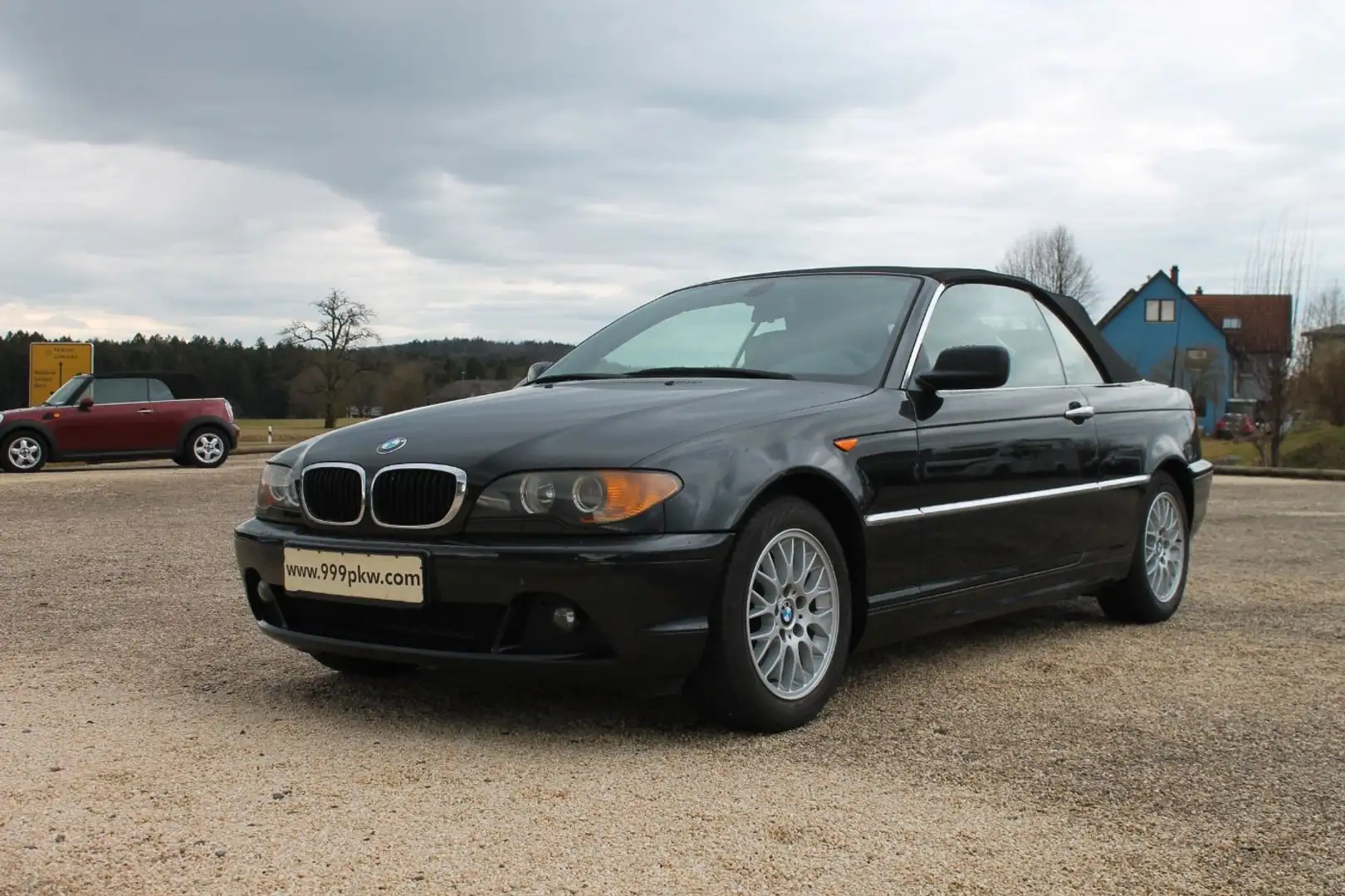 BMW 318 CI Cabrio NEUE STEUERKETTE Schwarz - 2