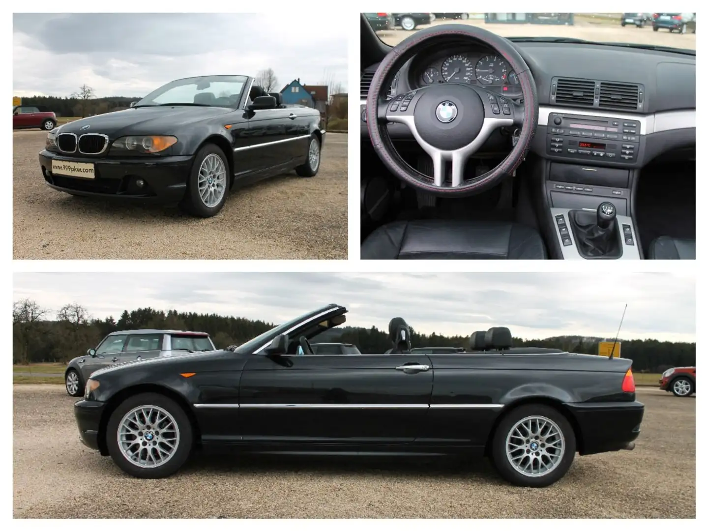 BMW 318 CI Cabrio NEUE STEUERKETTE Schwarz - 1