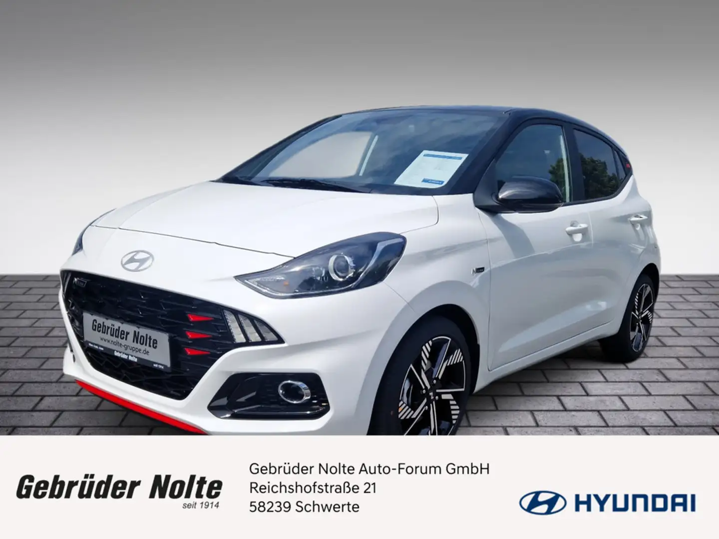 Hyundai i10 1.0 T-GDI N LINE PDC SHZ KAMERA NAVI Blanco - 1