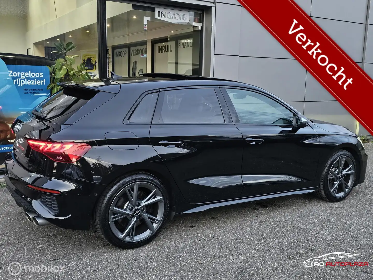 Audi S3 2.0 TFSI S3 quattro Panorama/B&O/Matrix/Sfeer/Came Zwart - 2