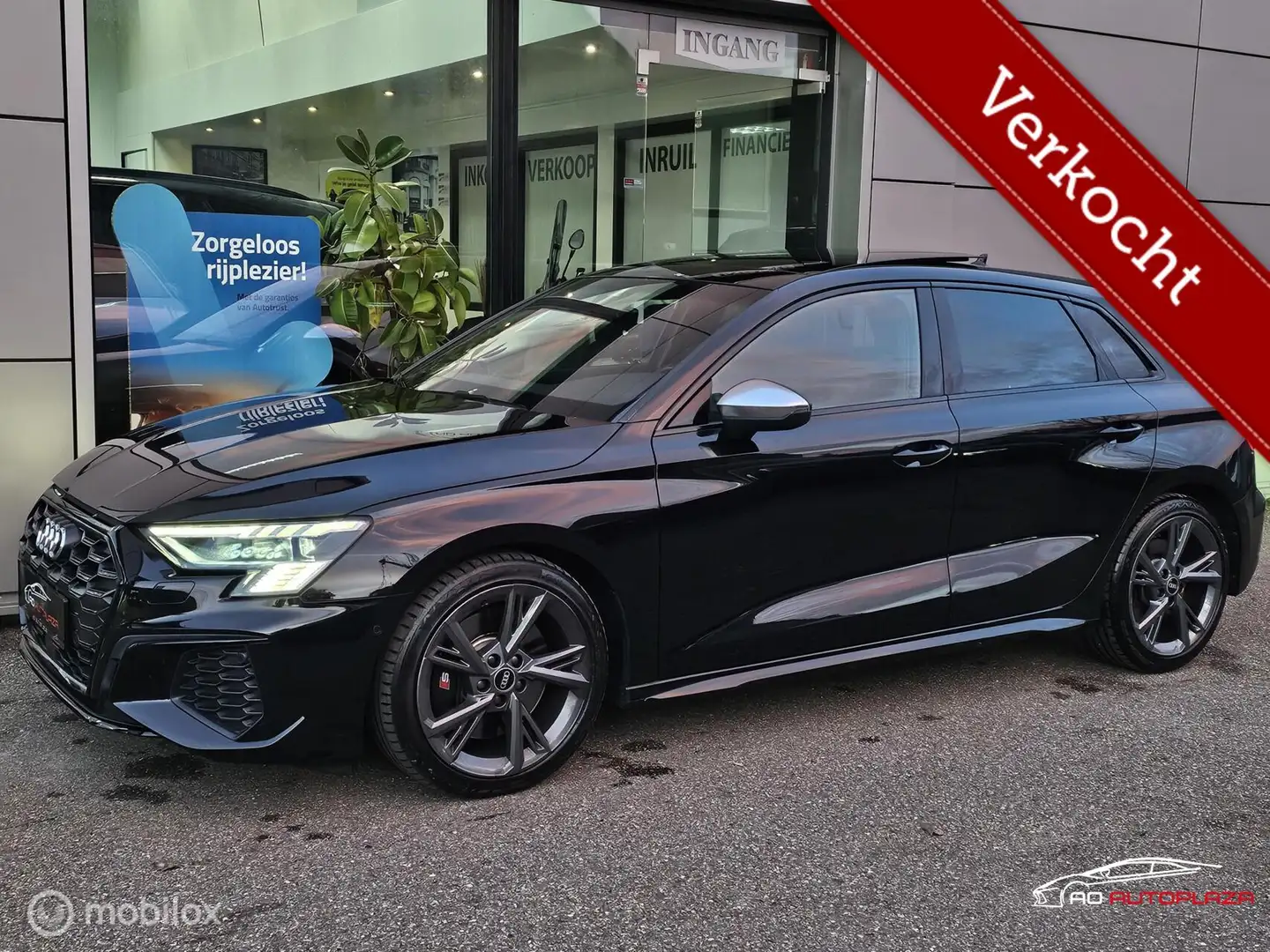 Audi S3 2.0 TFSI S3 quattro Panorama/B&O/Matrix/Sfeer/Came Zwart - 1