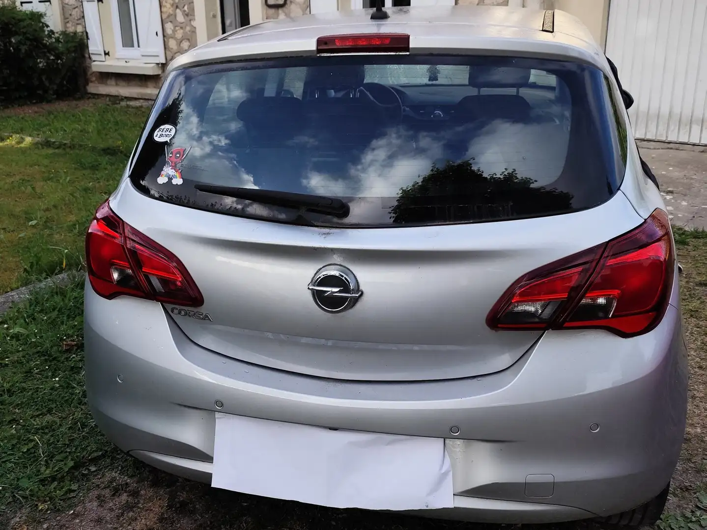 Opel Corsa Corsa 1.4 90 ch Excite Argent - 2