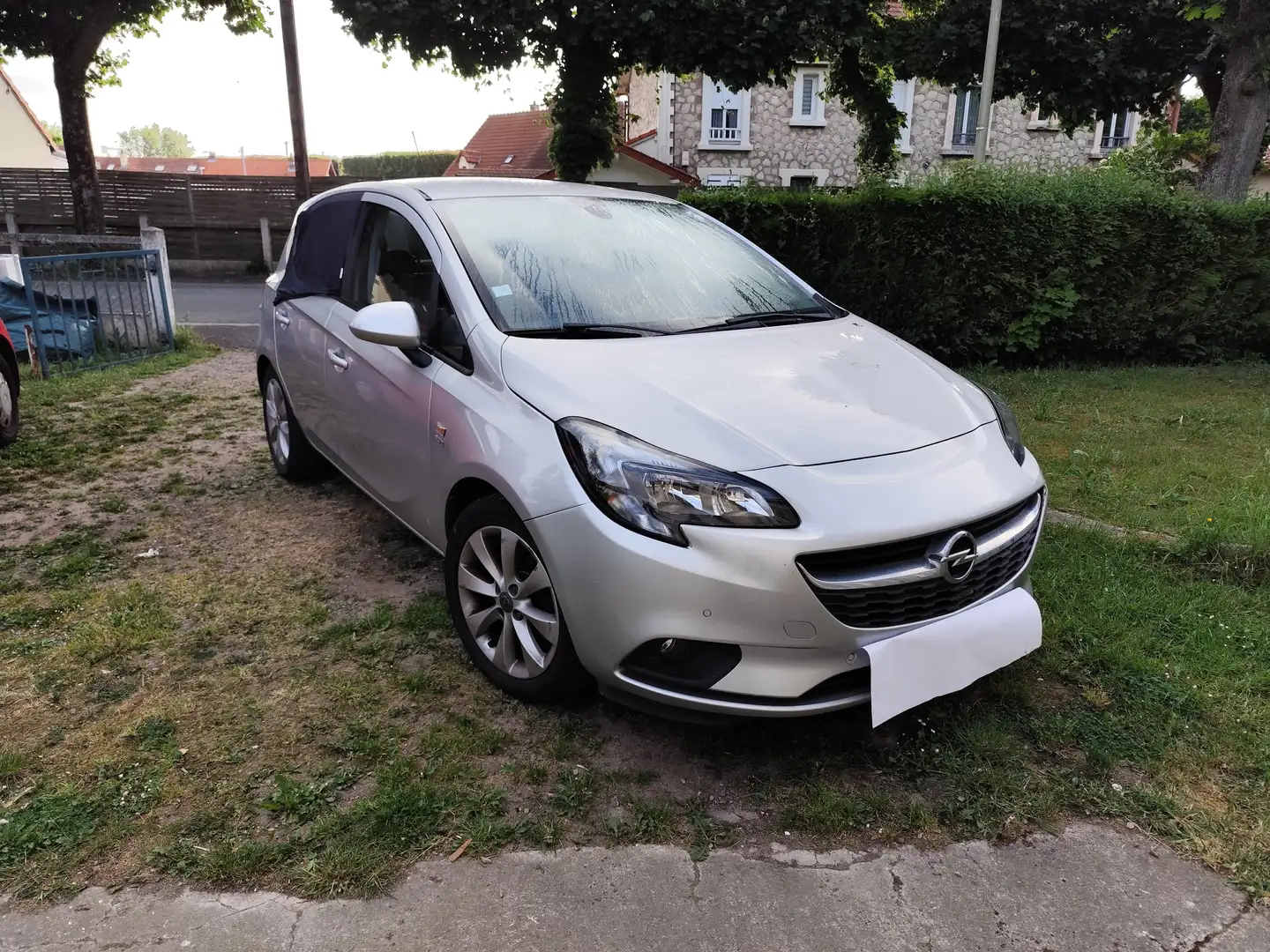 Opel Corsa Corsa 1.4 90 ch Excite Argent - 1