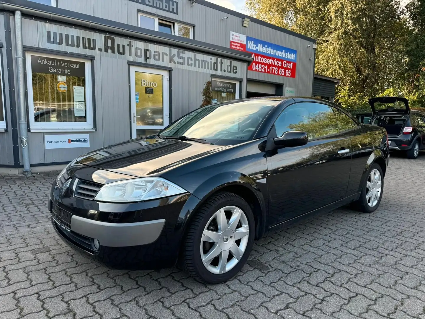 Renault Megane Cabrio KLIMAT°T-LEDER°PDC°ALU°TÜV 05/2026 Schwarz - 2