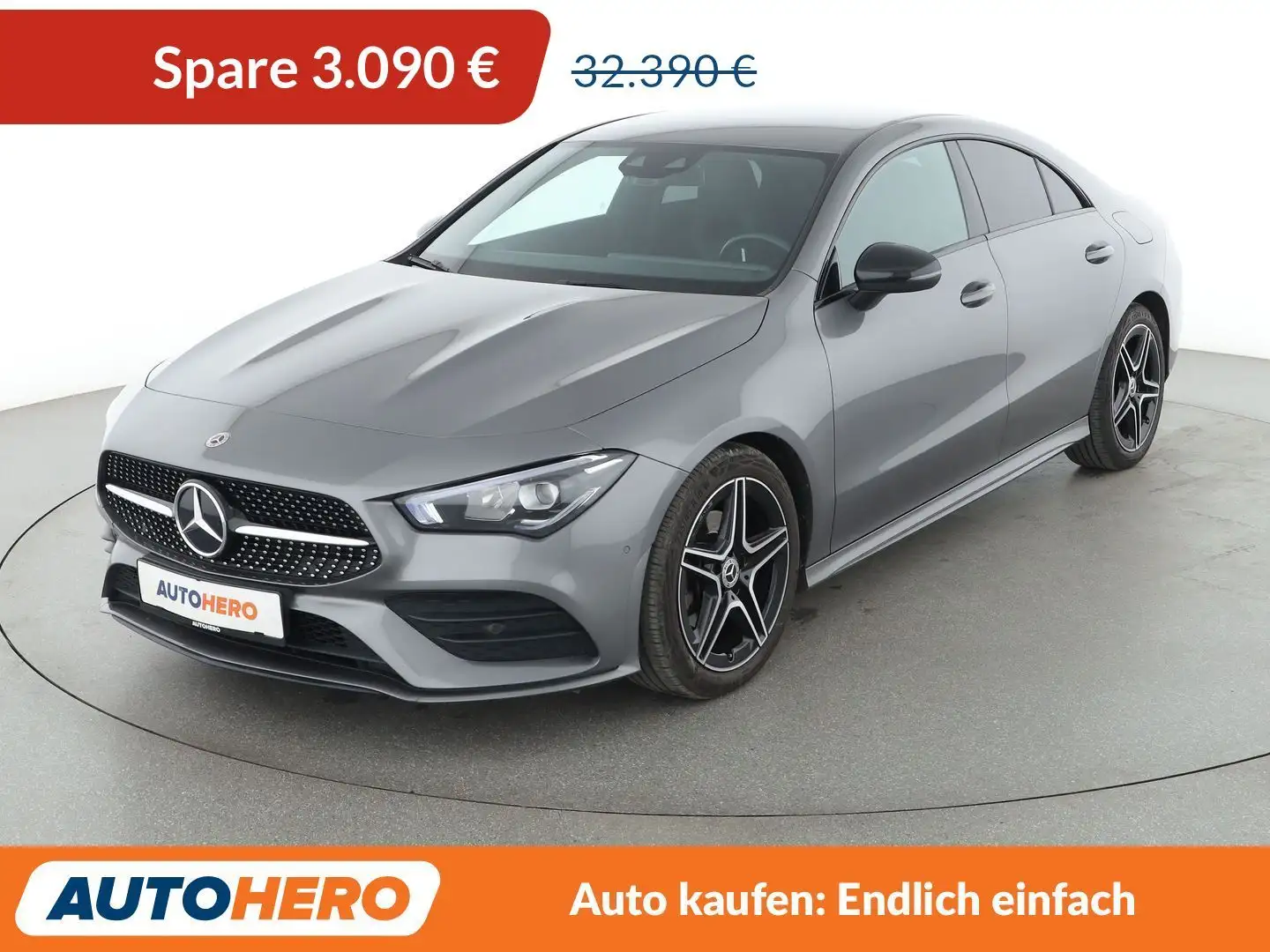 Mercedes-Benz CLA 200 CLA 200 AMG Line Aut.*NAVI*LED*TEMPO*PDC* Grau - 1