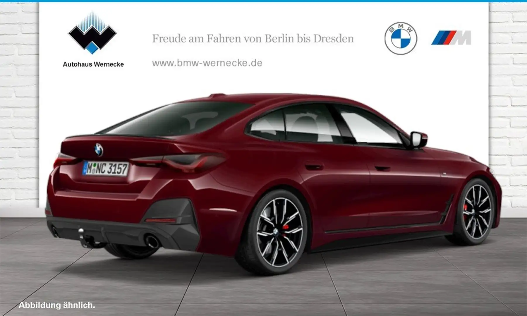 BMW 430 i Gran Coupé M Sport HK HiFi DAB WLAN GSD Червоний - 2