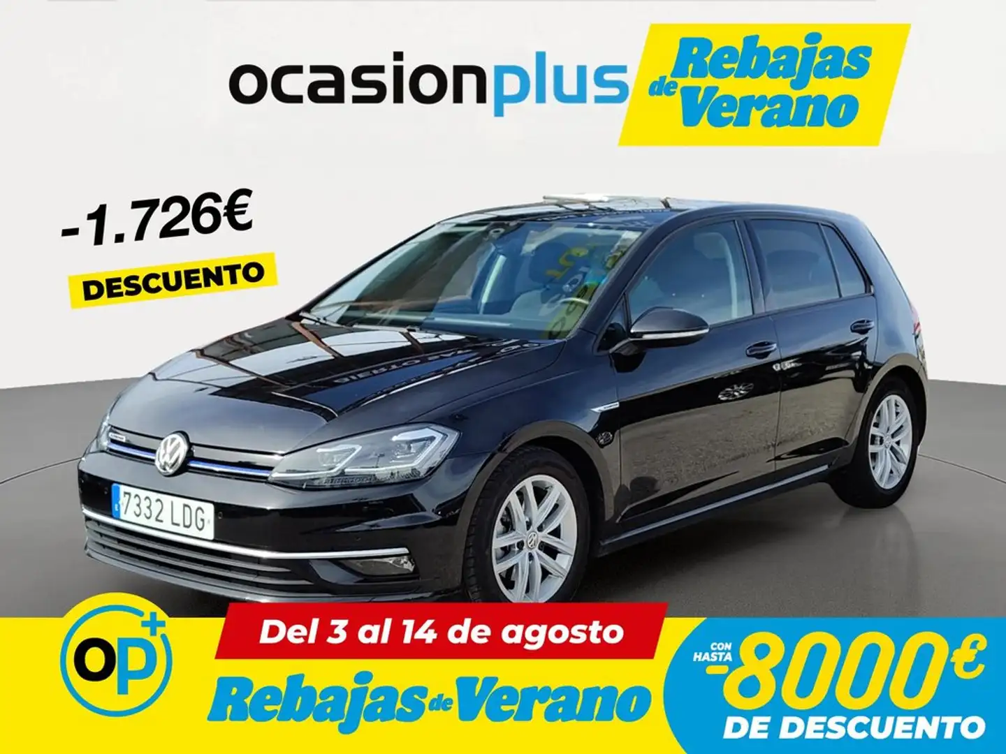 Volkswagen Golf 1.5 TSI Evo BM Advance DSG7 96kW Negro - 1
