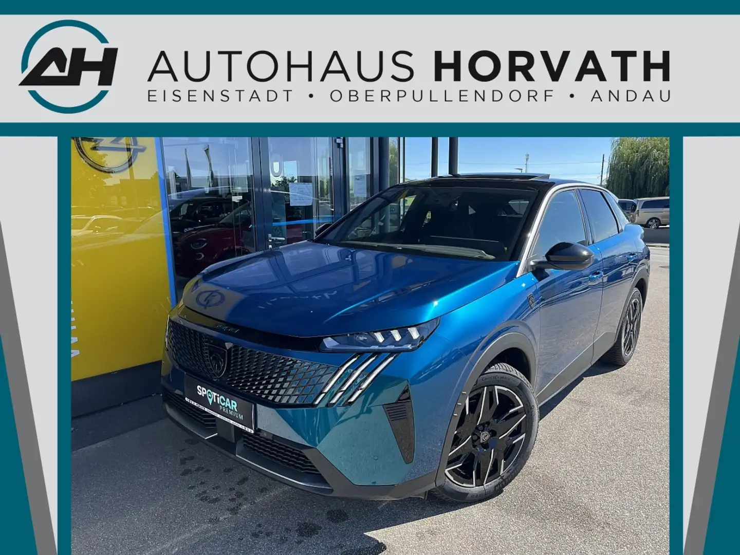 Peugeot 3008 Hybrid 145 e-DCS6 GT!MATRIXLED,PANO,KAMERA,NAVI... Bleu - 1
