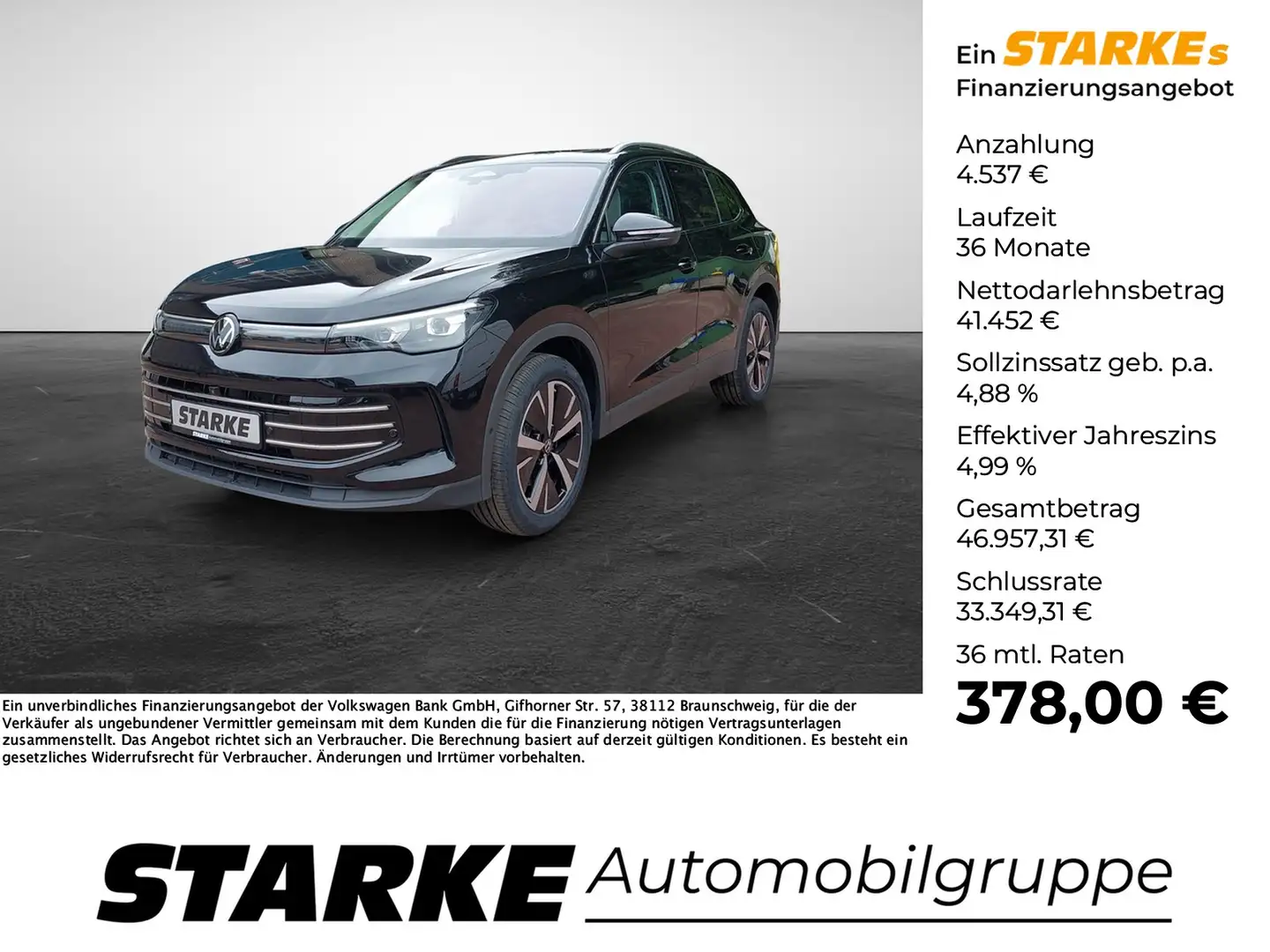 Volkswagen Tiguan 2.0 TDI DSG Elegance Black - 1