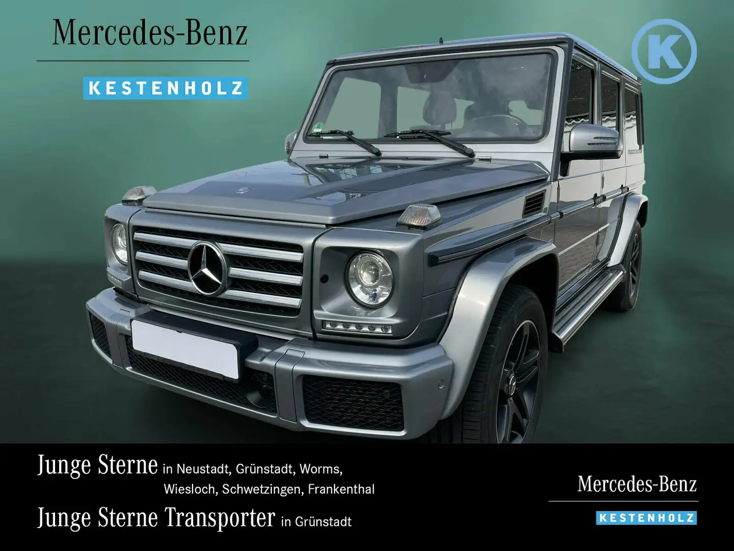 Mercedes-Benz G 500 G 500 AHK+STANDHZ+DISTR+SHD+HARMAN&KARDON+KAMERA Argent - 1