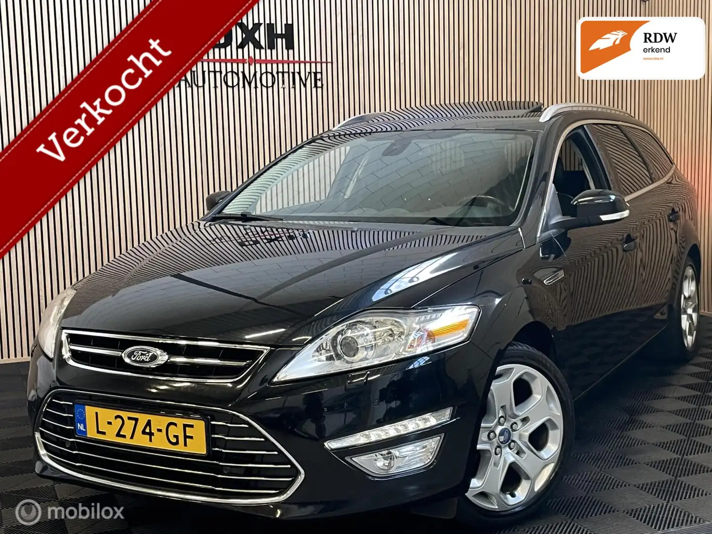 Ford Mondeo Wagon 2.0 EcoBoost Platinum 203pk AUTOMAAT TEKST Nero - 1