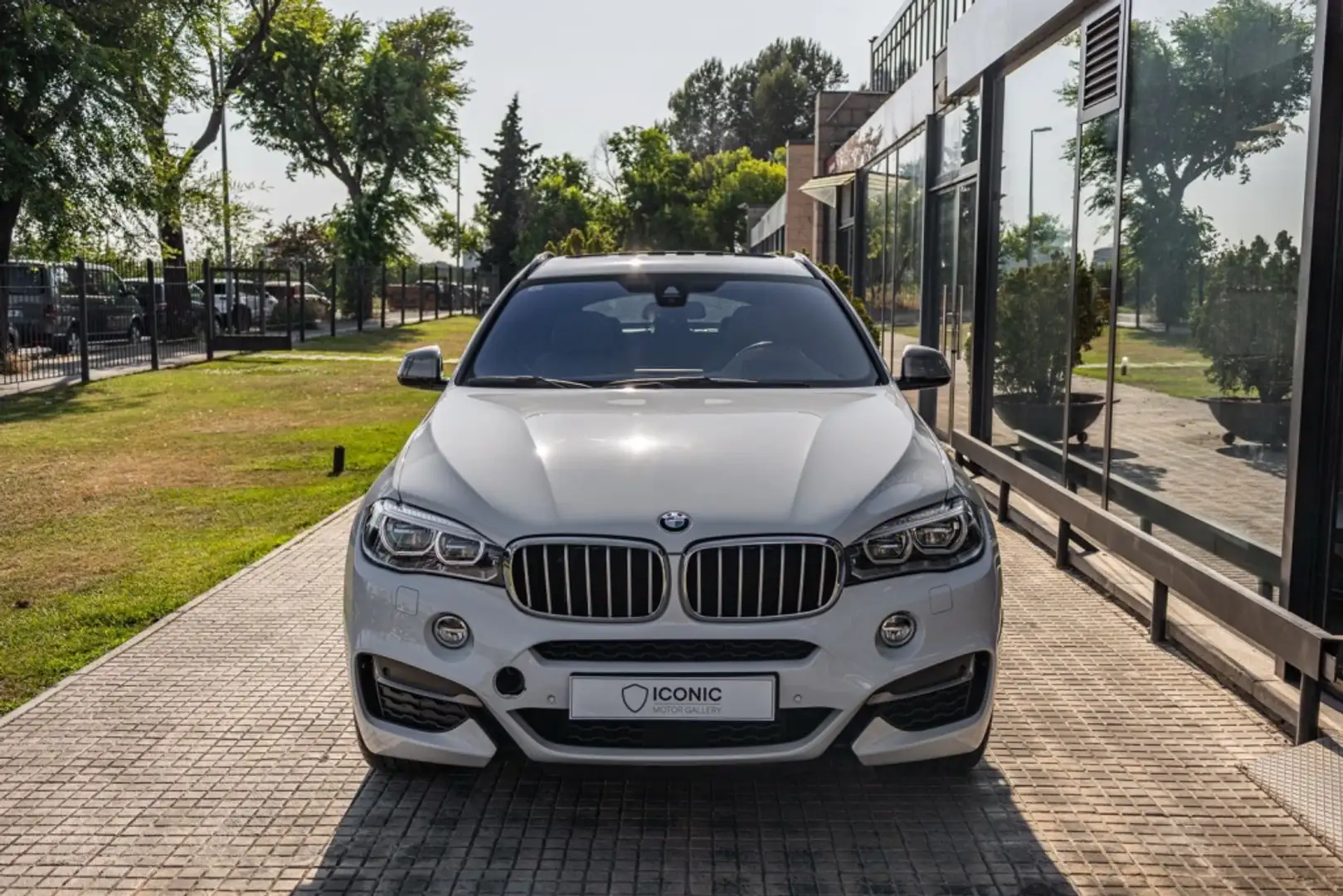 BMW X6 xDrive M50dA Blanc - 2