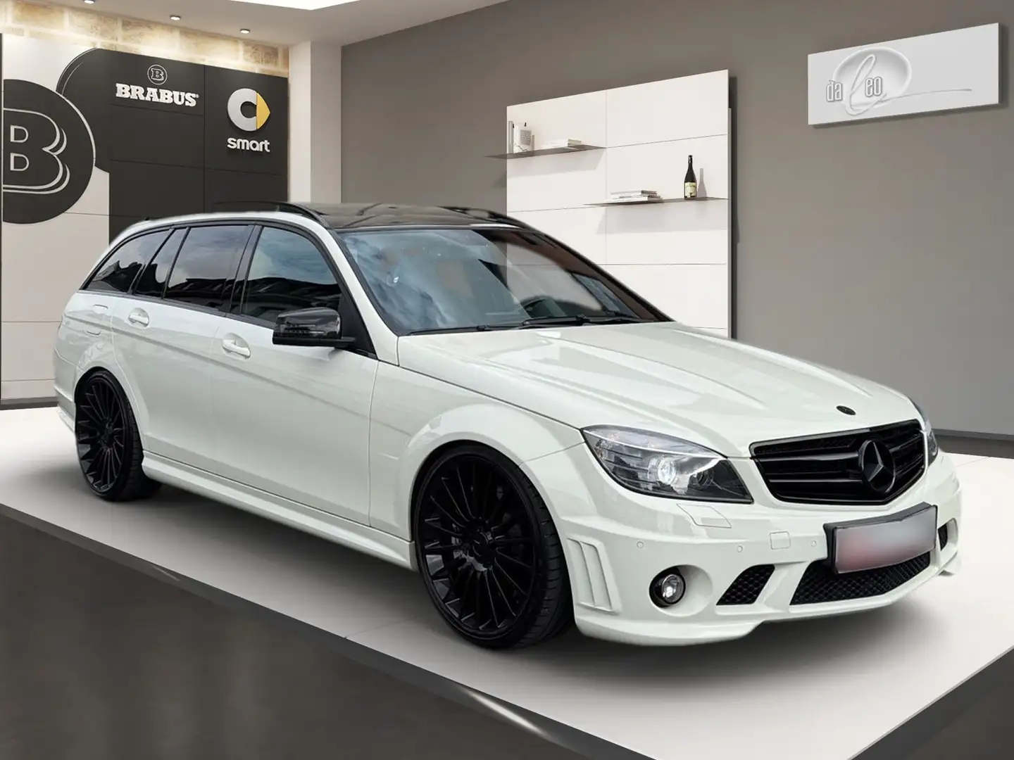 Mercedes-Benz C 63 AMG T V8 Night Navi Schiebedach Bi-Xenon White - 2