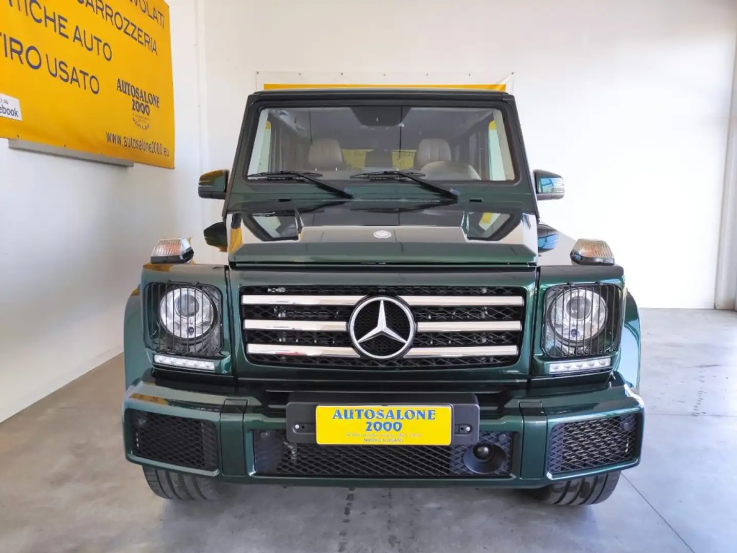 Mercedes-Benz G 350 d S.W. GANCIO TRAINO/INTERNI TABACCO Zielony - 2