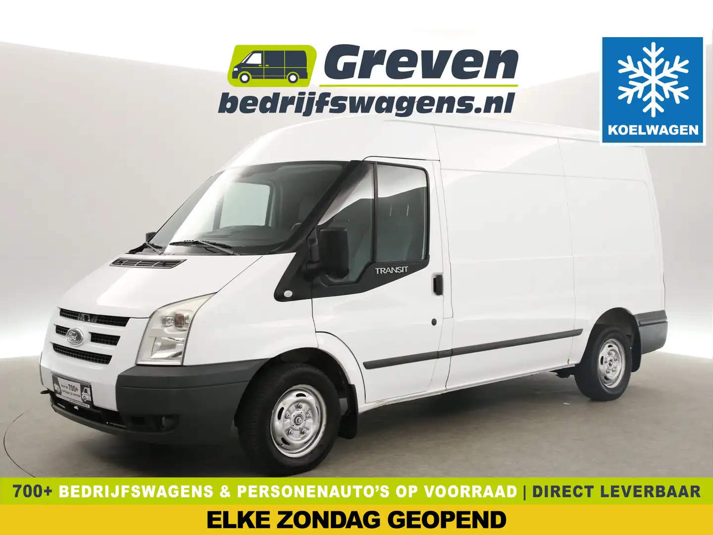 Ford Transit L2H2 Only Export | 140PK KOELWAGEN / KUHLWAGEN / R Wit - 1