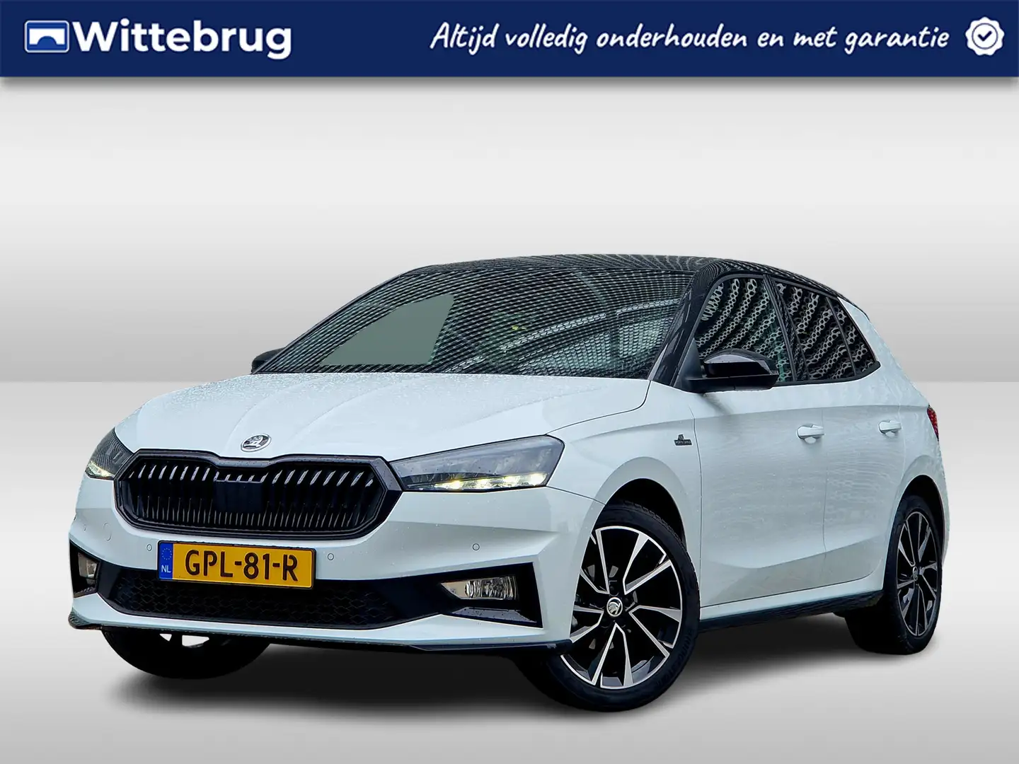 Skoda Fabia 1.0 TSI Monte Carlo Travel Assist/ Verwarmbare sto Blanc - 1