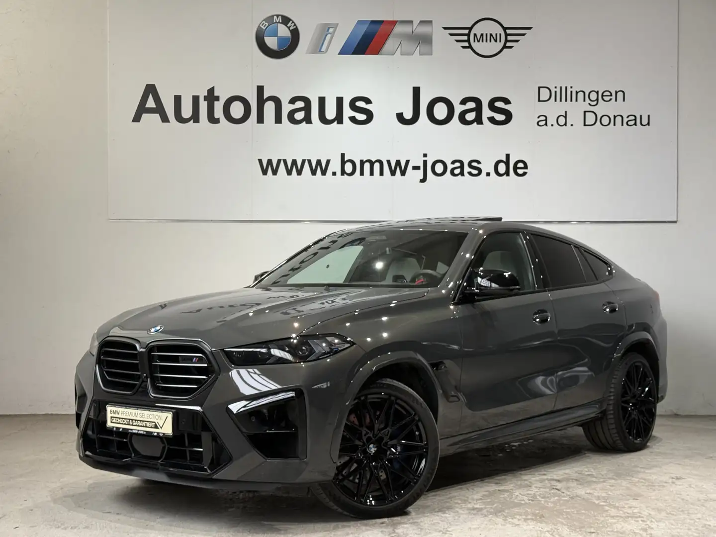 BMW X6 M Competition Panorama Sky Lounge B&W Surround Gris - 1