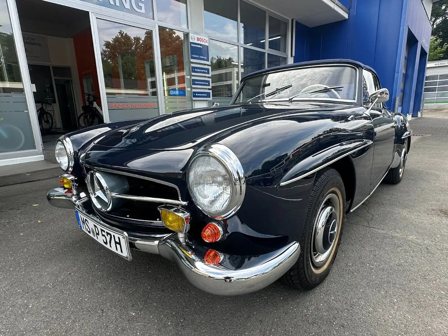 Mercedes-Benz 190 SL/TRAUMZUSTAND/FRAME OFF/WG- 170TSND!!! Blau - 1