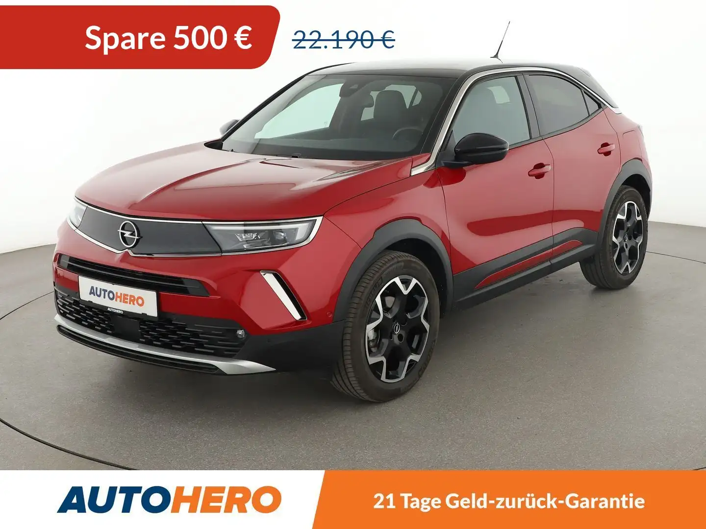 Opel Mokka X 1.2 Turbo Ultimate Aut.*NAVI*LED*ACC*PDC*SHZ*LHZ* Червоний - 1