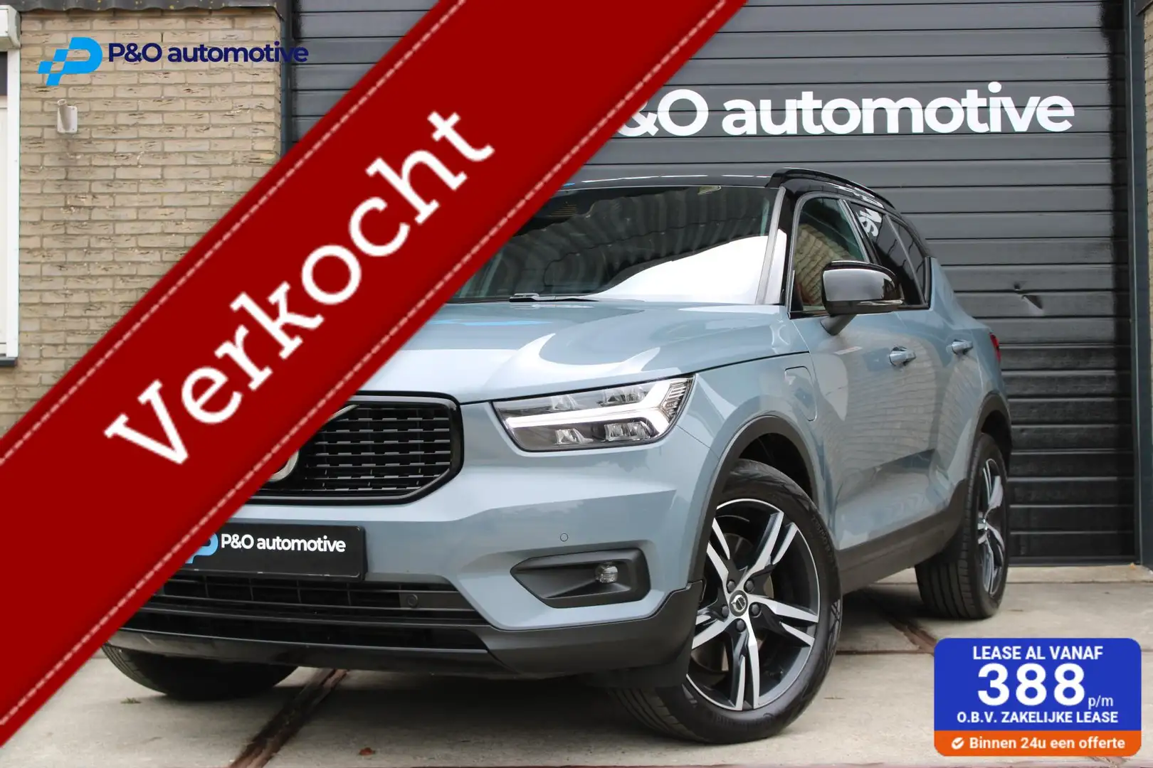 Volvo XC40 1.5 T5 Twin Engine R-Design ACC / HK / STOELVERW Gris - 1