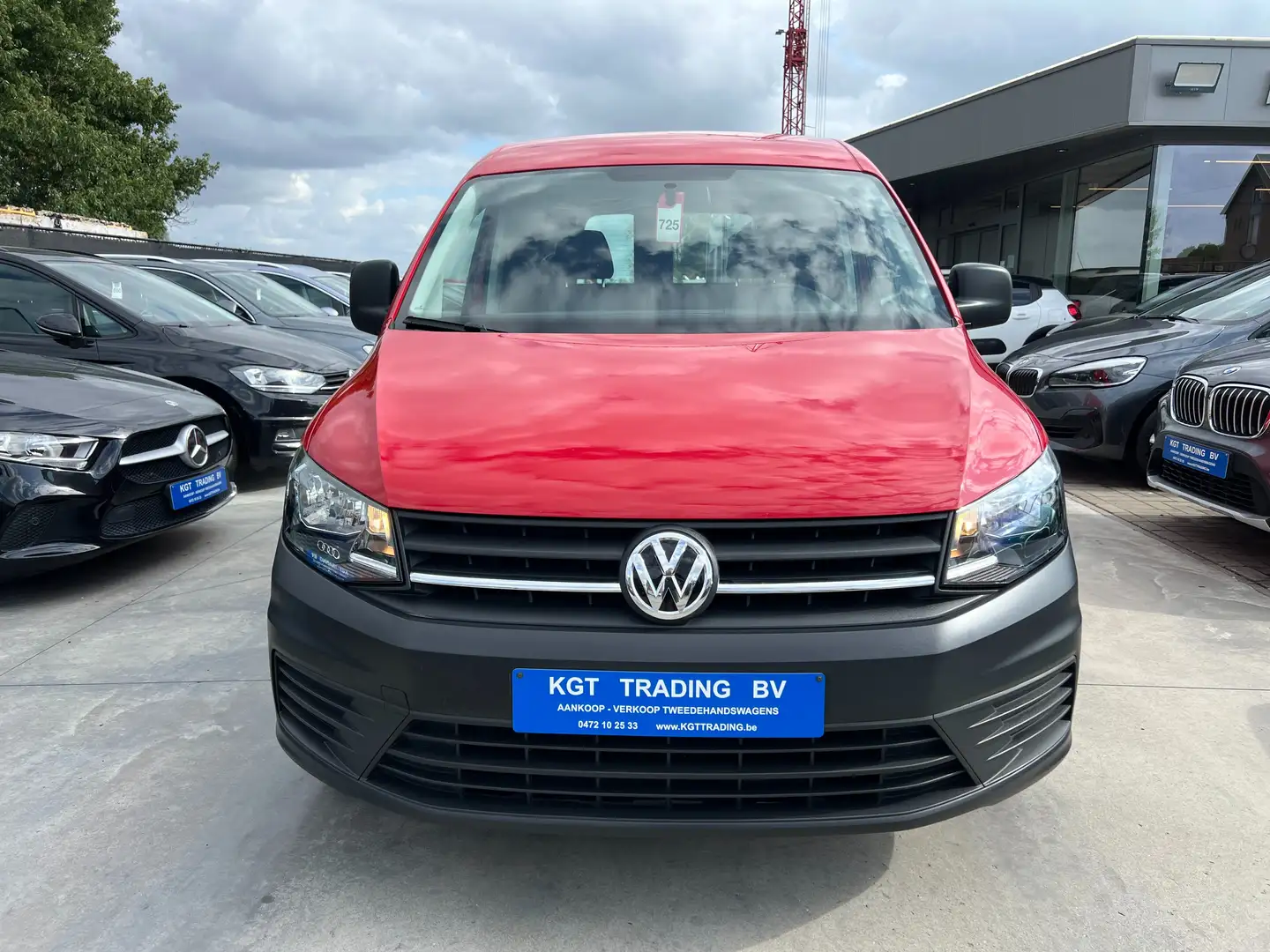Volkswagen Caddy 1.2 TSI LICHTE VRACHT BLUETOOTH DAB USB GARANTIE Rood - 2