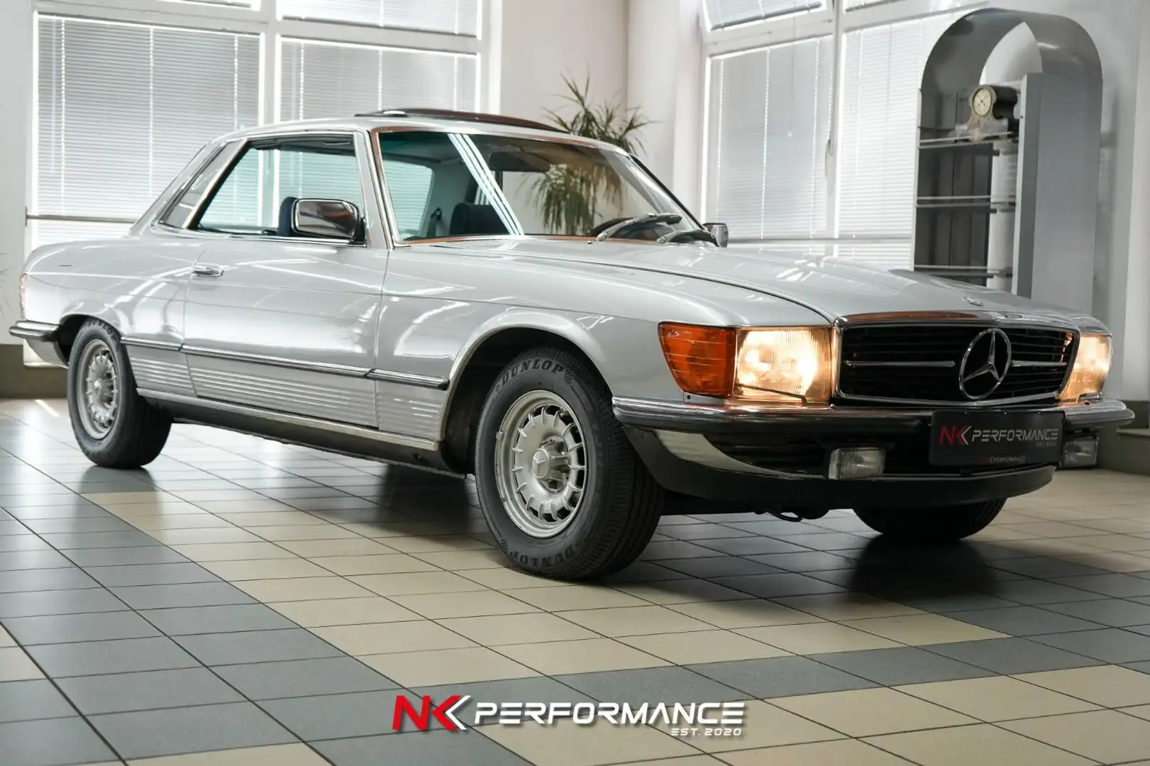 Mercedes-Benz SLC 300 SLC 380 V8/ 1. HAND / H-KENNZEICHEN/ SCHIEBEDACH Argento - 2