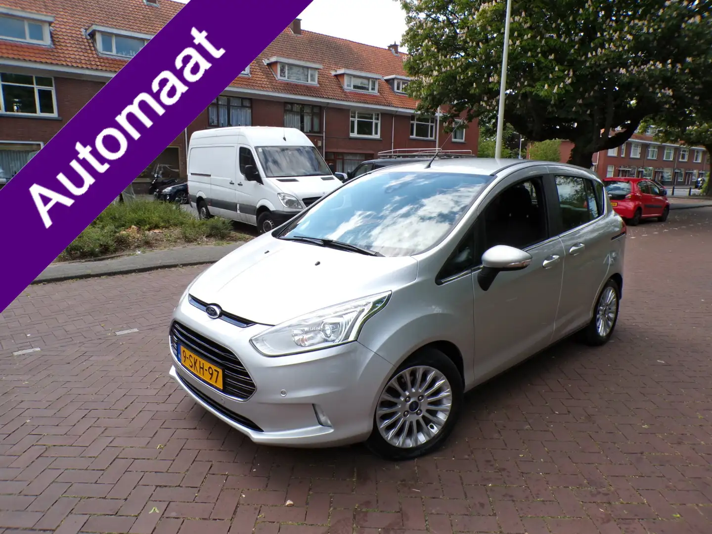 Ford B-Max 1.6 TI-VCT Titanium AUTOMAAT CAMERA NAVI TELEFOON Grijs - 1