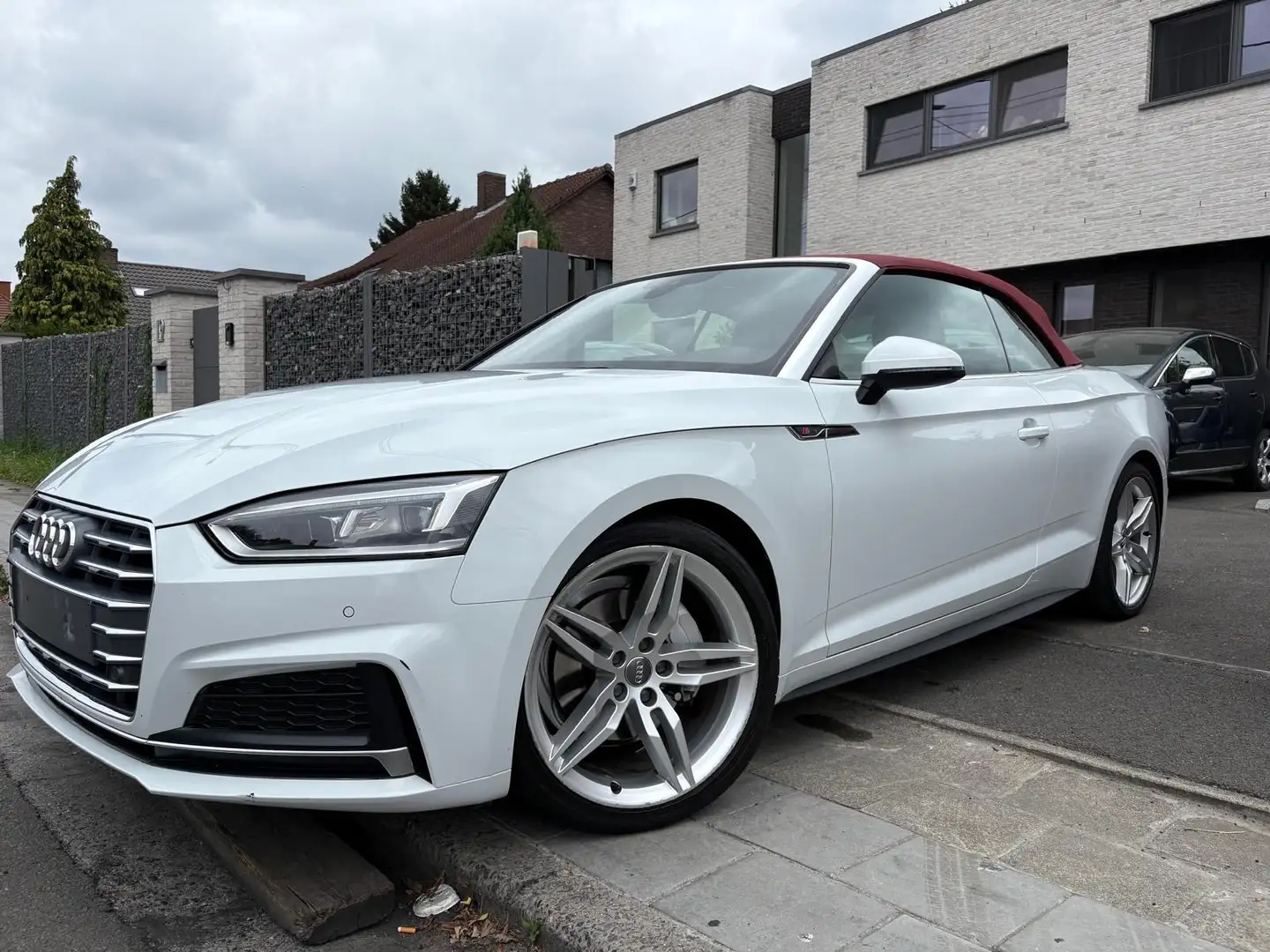 Audi A5 A5 Cabriolet 40 TDi Design S tronic (EU6d-TEMP) Blanc - 1
