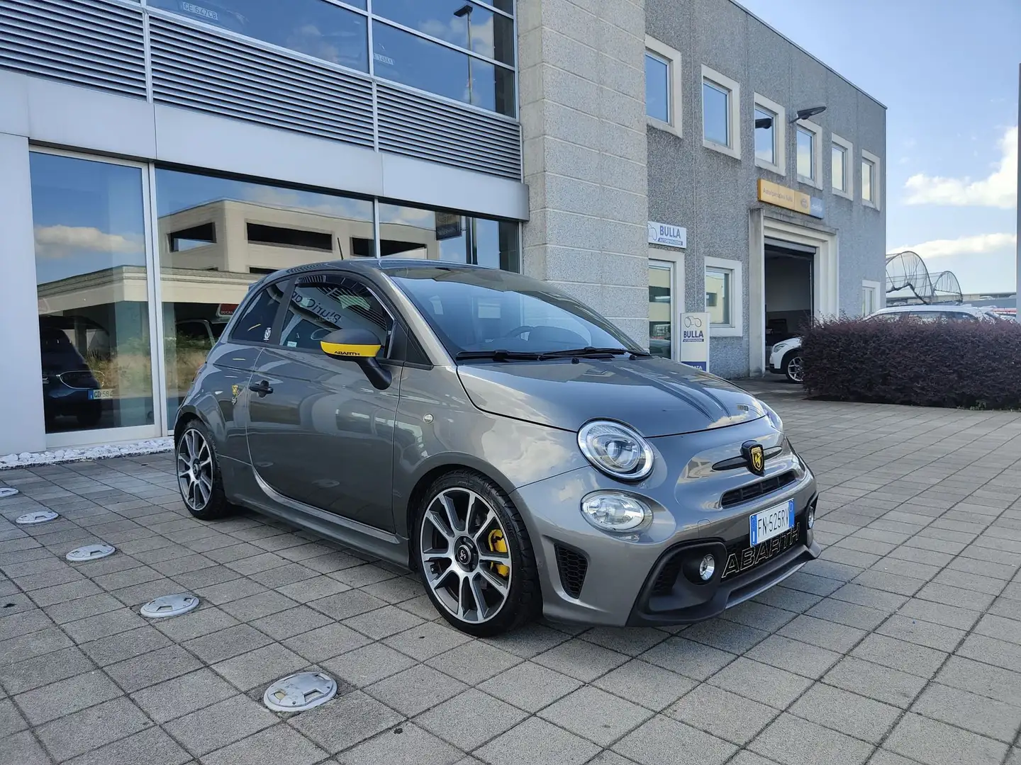 Abarth 595 Turismo 1.4 Turbo T-Jet 165cv Turismo Xeno Pelle Cerchi17 Grigio - 2