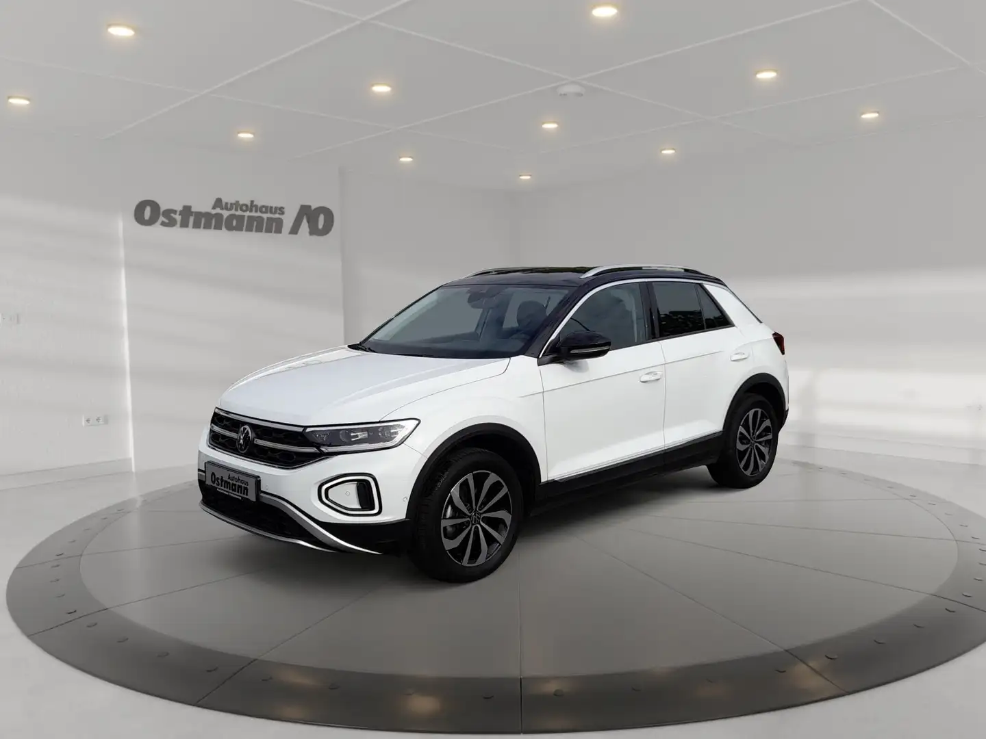 Volkswagen T-Roc 1.5 TSI Style AHK RFK Klima Matrix KeyLess Weiß - 1