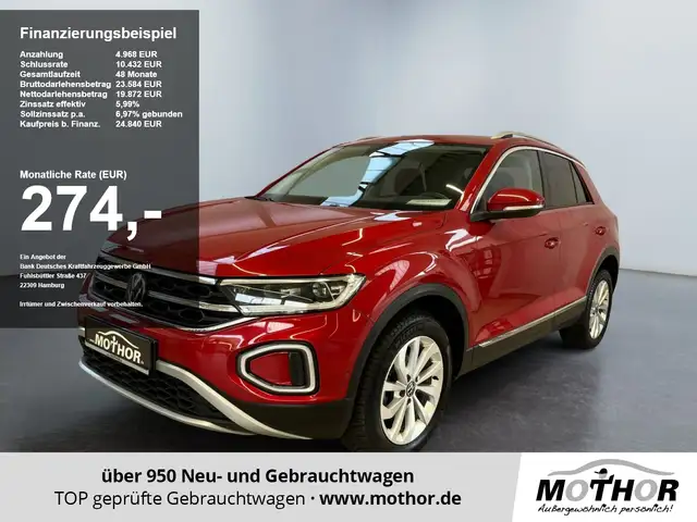2023 Volkswagen T-Roc in Red for sale