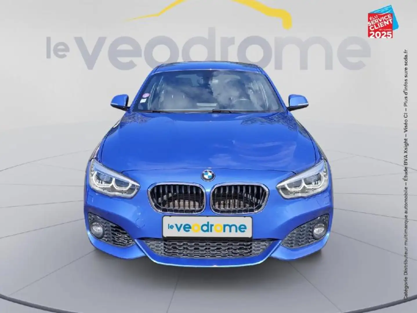 BMW 118 118i 136ch M Sport 5p Sieges chauf/cuir Blauw - 2