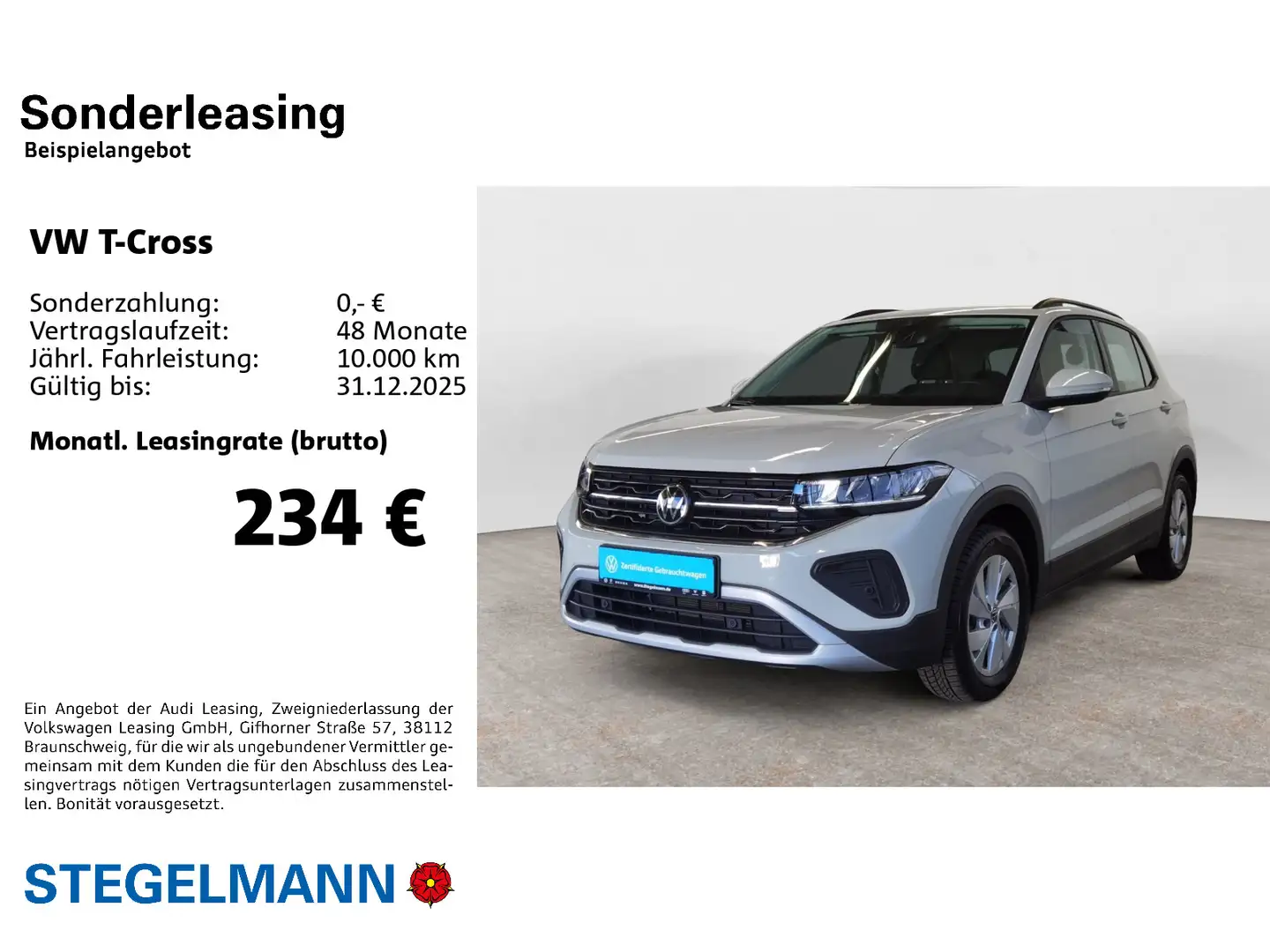 Volkswagen T-Cross 1.0 TSI Life *LED*App-Connect*+3J. Garan Grau - 2